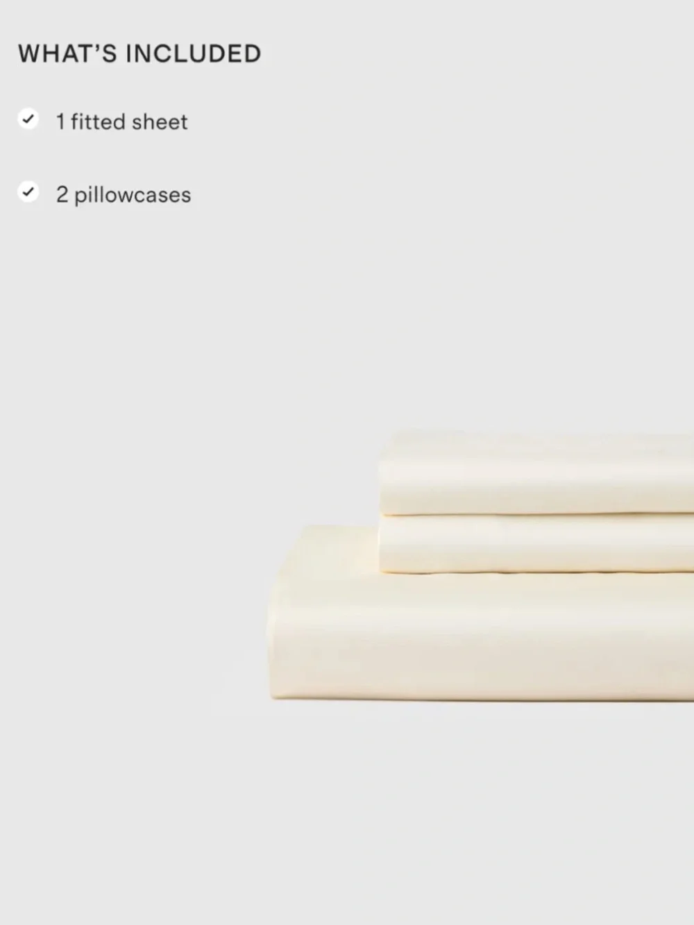 Bamboo Fitted Sheet Set Full Stone